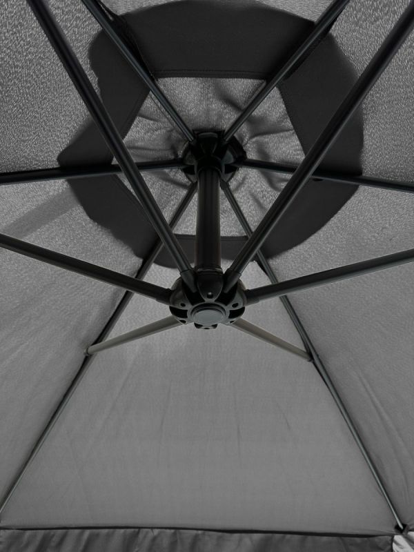 Парасоля садова з нахилом Ideal Garden YN7011 Графітовий
