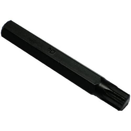 Бита 80ммSpline M10 10мм (083-7M10) HANS