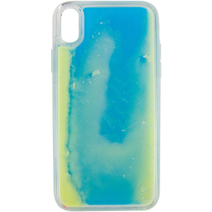 Неоновый чехол Neon Sand glow in the dark для Apple iPhone XS Max (6.5")