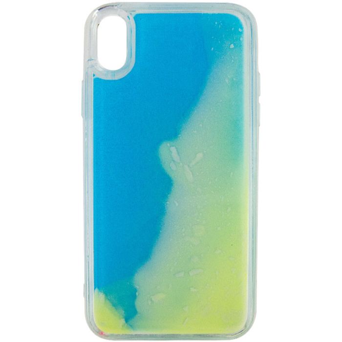Неоновый чехол Neon Sand glow in the dark для Apple iPhone XS Max (6.5")