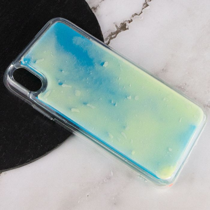 Неоновый чехол Neon Sand glow in the dark для Apple iPhone XS Max (6.5")
