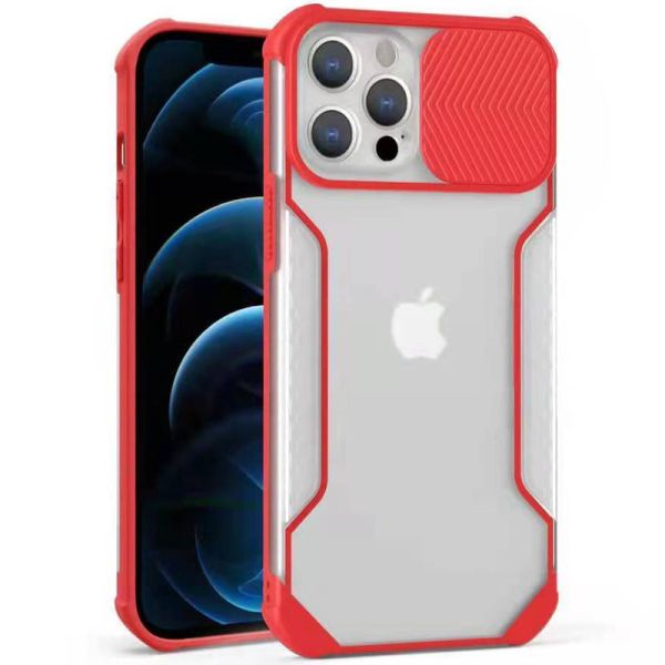 Чехол Camshield matte Ease TPU со шторкой для Apple iPhone 12 Pro Max (6.7")