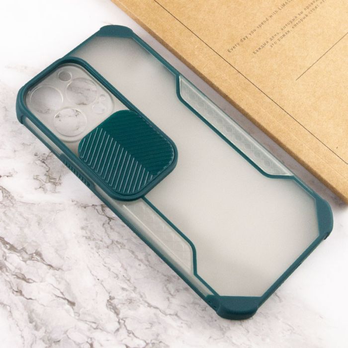 Чехол Camshield matte Ease TPU со шторкой для Apple iPhone 13 Pro (6.1")