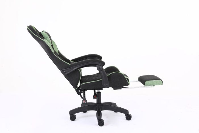 Комп'ютерне крісло із тканини Infini Core Чорно-зелений
