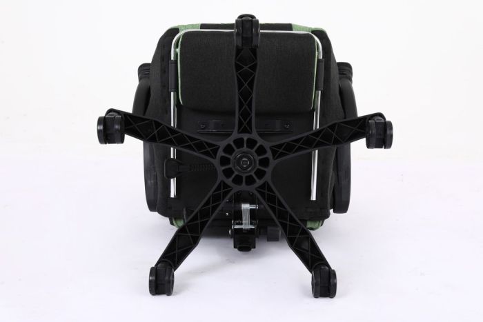 Комп'ютерне крісло із тканини Infini Core Чорно-зелений