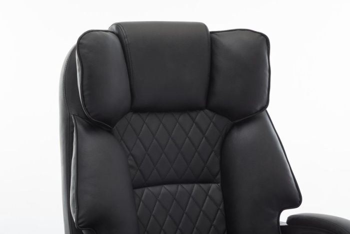 Офісне крісло із підставкою для ніг OPTUS Чорний