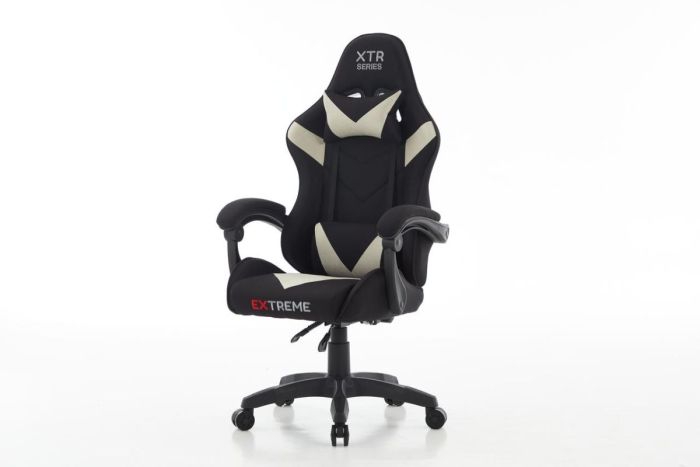 Комп'ютерне крісло із тканини EXTREME XTR Чорно-бежевий