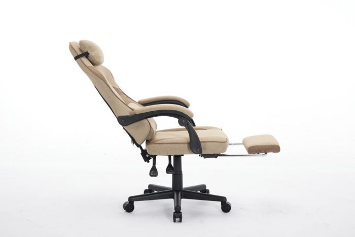 Комп'ютерне крісло із тканини Deus Edge Бежевий