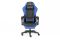 Комп‘ютерне крісло із підставкою для ніг CARBON Quattro Gaming Чорно-синій