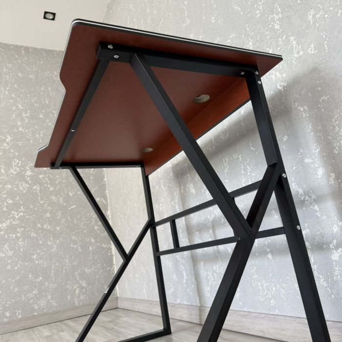 Комп'ютерний стіл STL20CZ Чорний | 100x60см