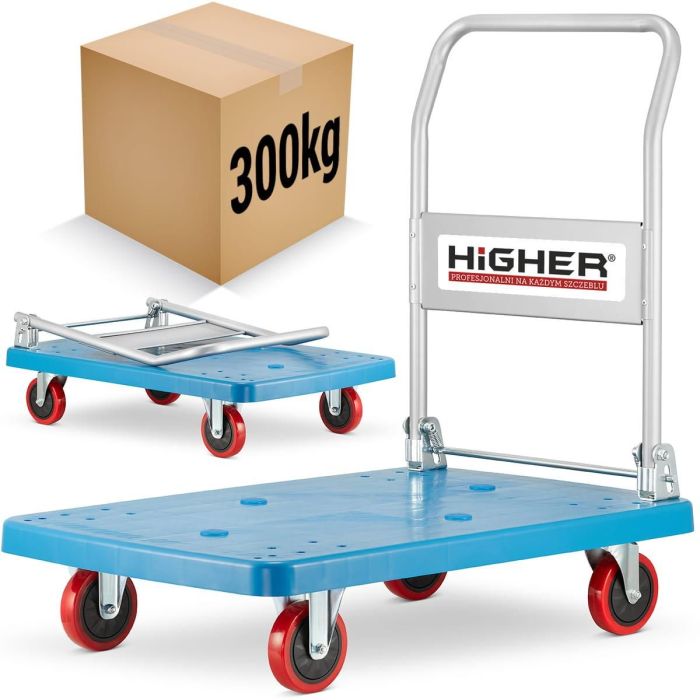 Візок платформний транспортний HIGHER HP-LH05-300 | 300 кг