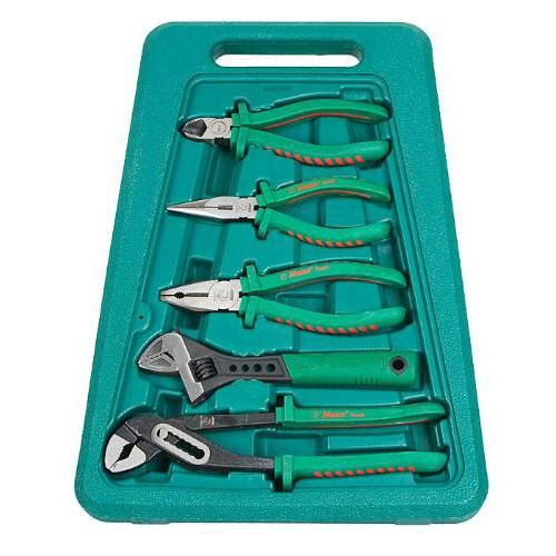 Комплект(пасатижи,бокор.круглогубцы,переставные клещи) (16805MB) HANS