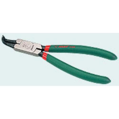 Щипцы для стопорных колец сжатие загнуто 7"(1856-7) HANS