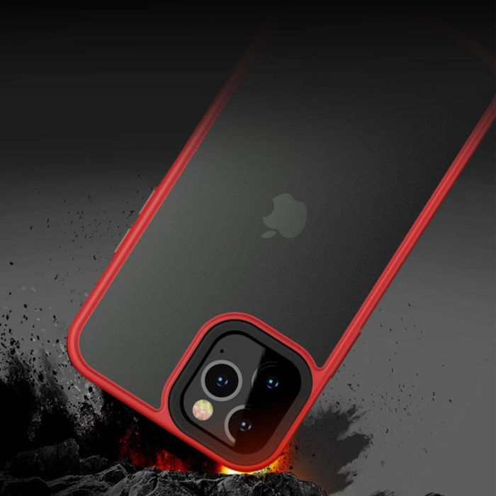 TPU+PC чехол Metal Buttons для Apple iPhone 12 Pro/12 (6.1")