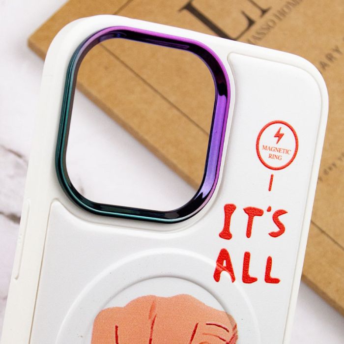 TPU+PC чехол Funny pictures with MagSafe для Apple iPhone 13 Pro Max (6.7")