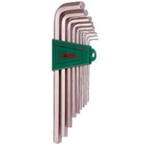 Комплект угловых шестигранников 1,5-10мм, 9 пр.S2 материал (16762-9M) HANS