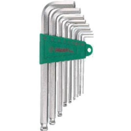 Комплект угловых шестигранников с шаром 1,5-10мм, 9 пр. (16773-9M) HANS