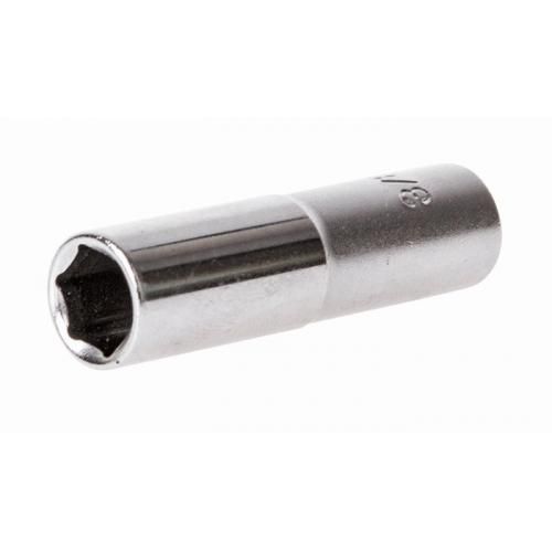 Торцевая глубокая головка 1/4" 6-г 13 мм (2300M13) HANS