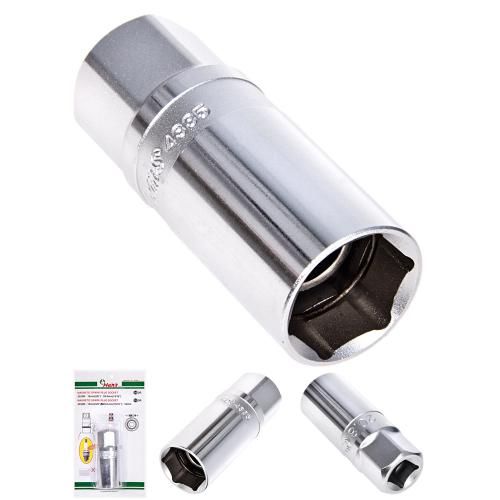 Торцевая головка 1/2" свечная с магнитом 16мм (4335M16) HANS