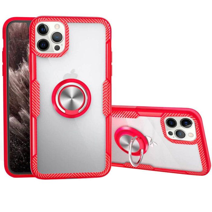 TPU+PC чехол Deen CrystalRing for Magnet (opp) для Apple iPhone 13 Pro (6.1")