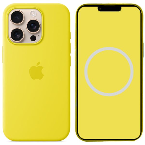 Чохол Silicone case (AAA) full with Magsafe and Animation для Apple iPhone 16 Pro (6.3")