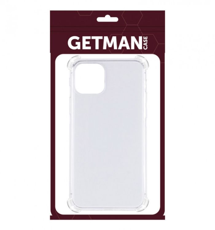 TPU чехол GETMAN Ease logo усиленные углы для Apple iPhone 13 Pro Max (6.7")
