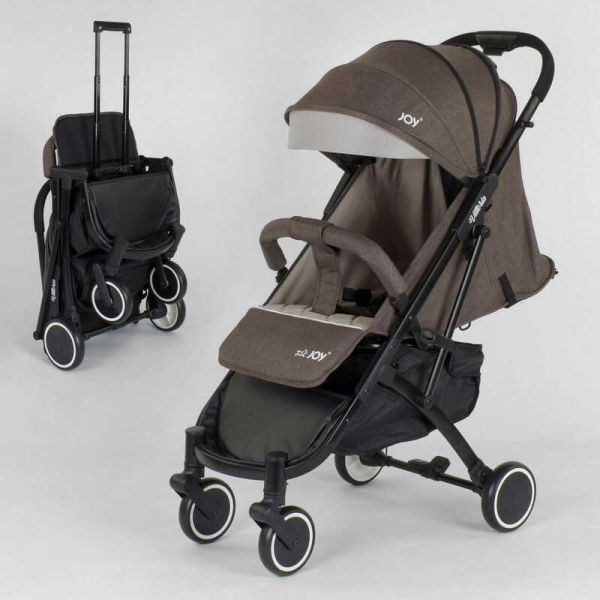 Коляска прогулочная JOY Vittoria (71055) Коричневая