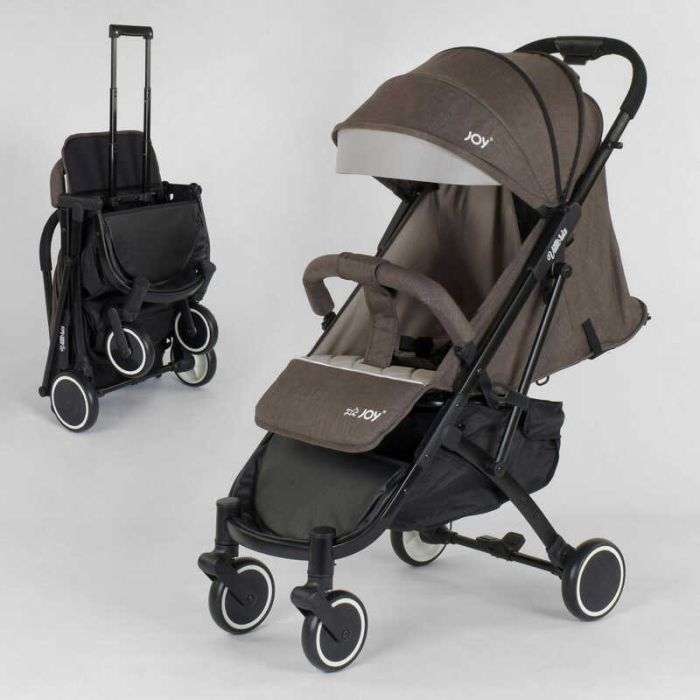 Коляска прогулочная JOY Vittoria (71055) Коричневая