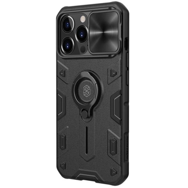 TPU+PC чехол Nillkin CamShield Armor no logo (шторка на камеру) для Apple iPhone 13 Pro (6.1")