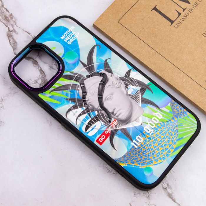 TPU+PC чехол Funny pictures with MagSafe для Apple iPhone 12 Pro Max (6.7")