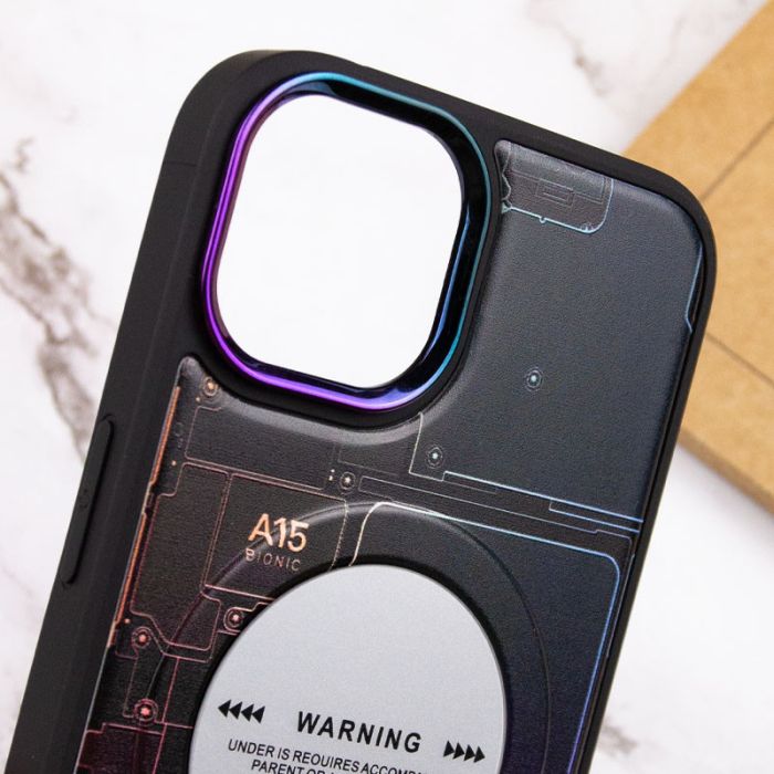 TPU+PC чехол Funny pictures with MagSafe для Apple iPhone 12 Pro Max (6.7")