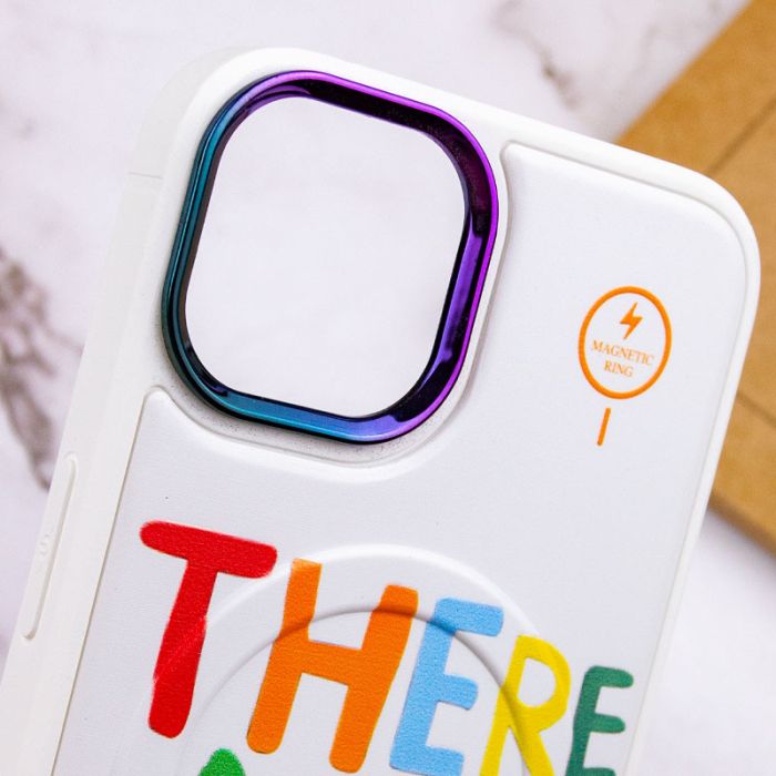 TPU+PC чехол Funny pictures with MagSafe для Apple iPhone 13 (6.1")