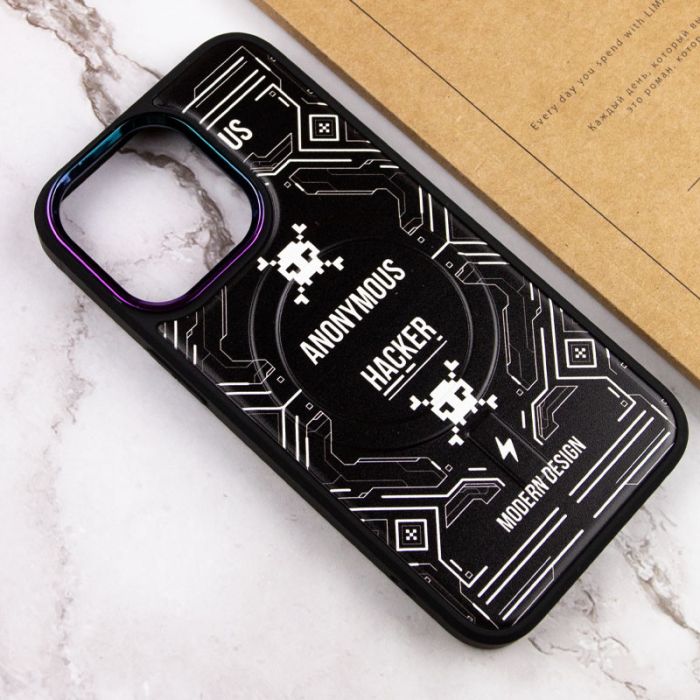 TPU+PC чехол Funny pictures with MagSafe для Apple iPhone 13 Pro (6.1")