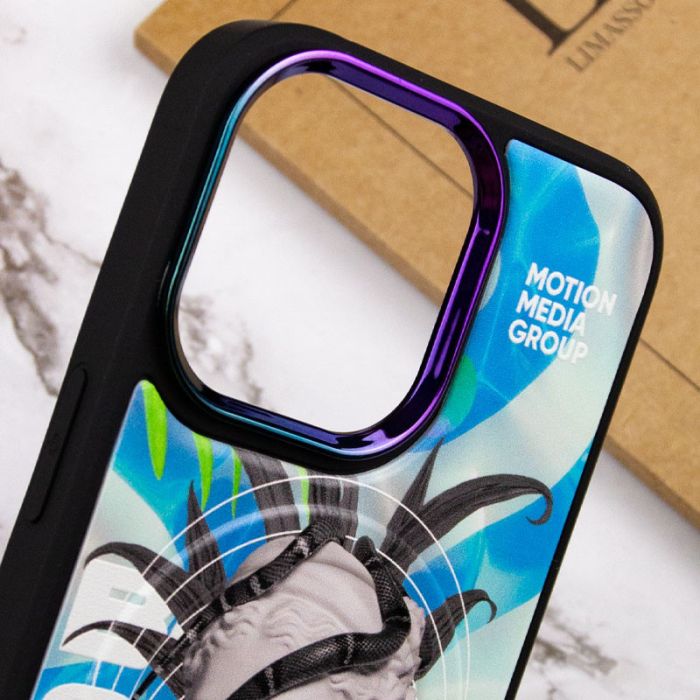 TPU+PC чехол Funny pictures with MagSafe для Apple iPhone 13 Pro (6.1")