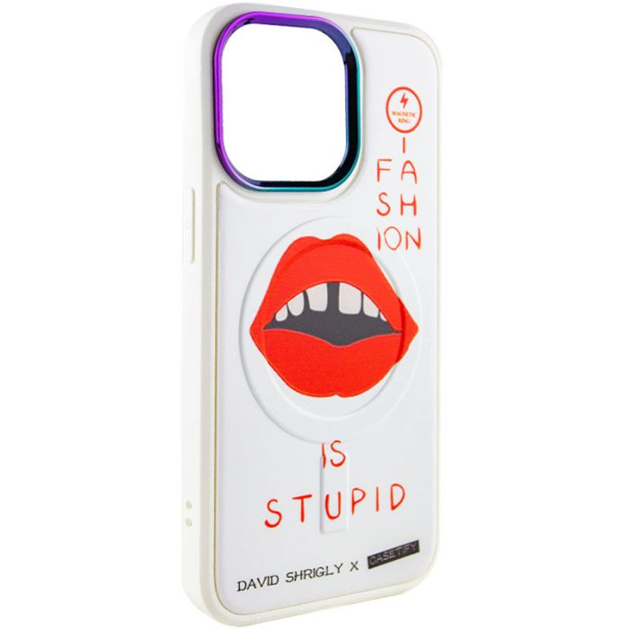 TPU+PC чехол Funny pictures with MagSafe для Apple iPhone 13 Pro (6.1")