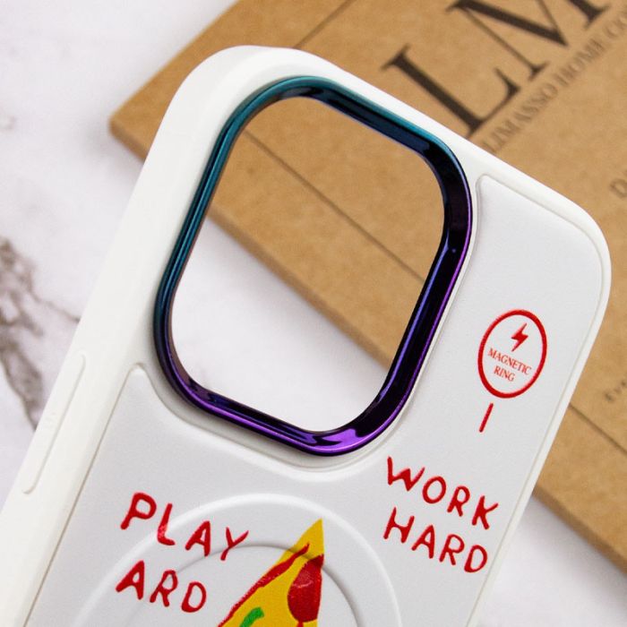 TPU+PC чехол Funny pictures with MagSafe для Apple iPhone 13 Pro (6.1")