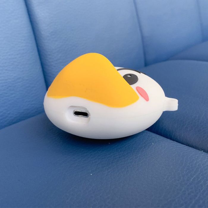 Силиконовый футляр Disney series для наушников AirPods 1/2 + карабин