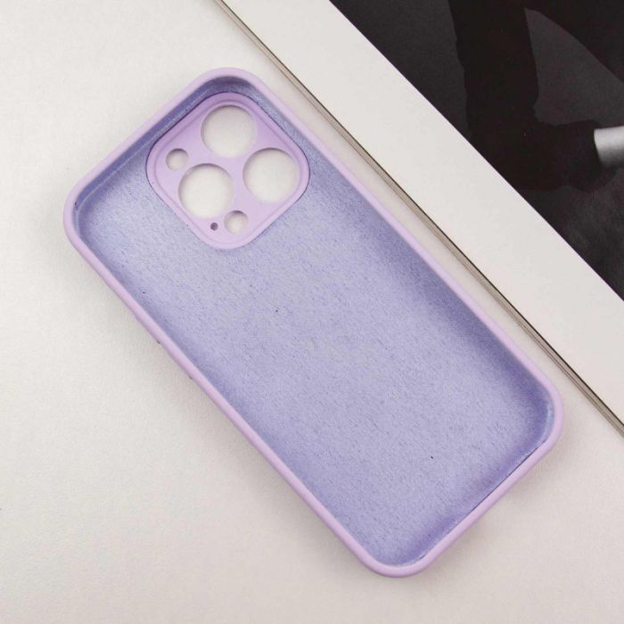 Чехол Silicone Case Full Camera Protective (AA) для Apple iPhone 14 Pro (6.1")