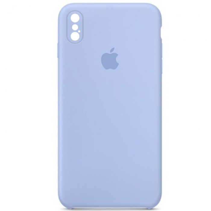 Чехол Silicone Case Square Full Camera Protective (AA) для Apple iPhone XS/X (5.8")