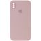 Чохол Silicone Case Square Full Camera Protective (AA) для Apple iPhone XS / X (5.8")