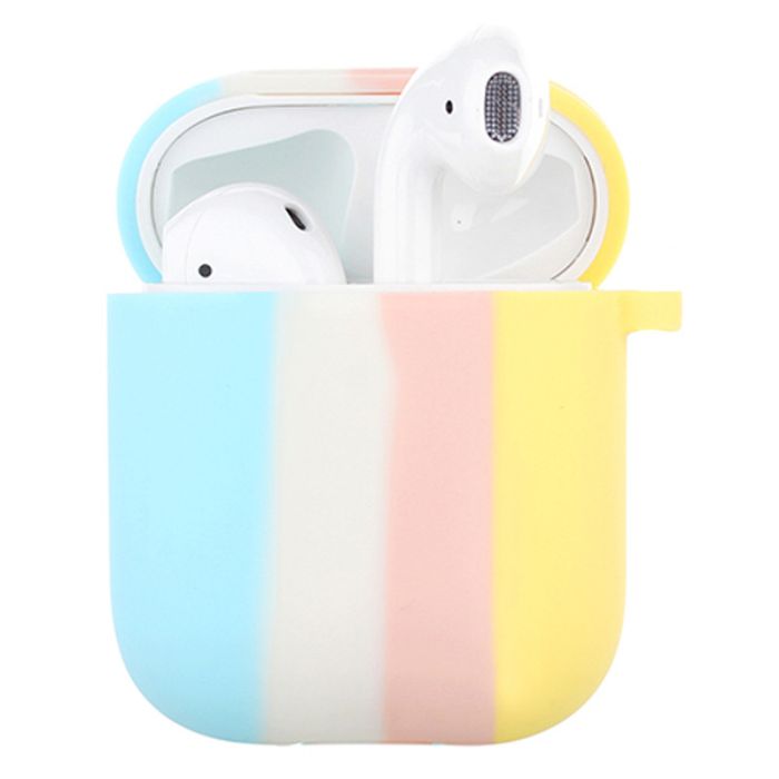 Силиконовый футляр Colorfull для наушников AirPods 1/2