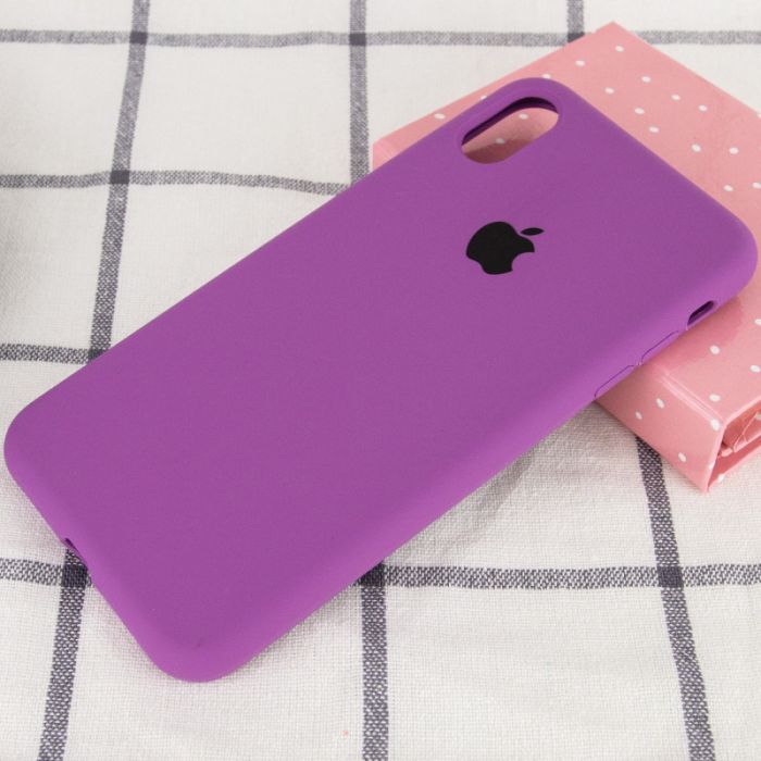 Чехол Silicone Case Full Protective (AA) для iPhone XR (6.1")