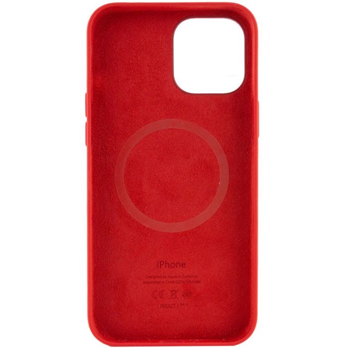 Чехол Silicone case (AAA) full with Magsafe and Animation для Apple iPhone 12 Pro / 12 (6.1")