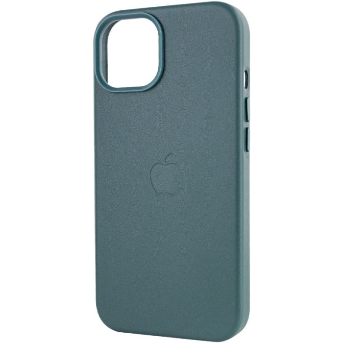 Шкіряний чохол Leather Case (AA Plus) with MagSafe для Apple iPhone 14 (6.1")