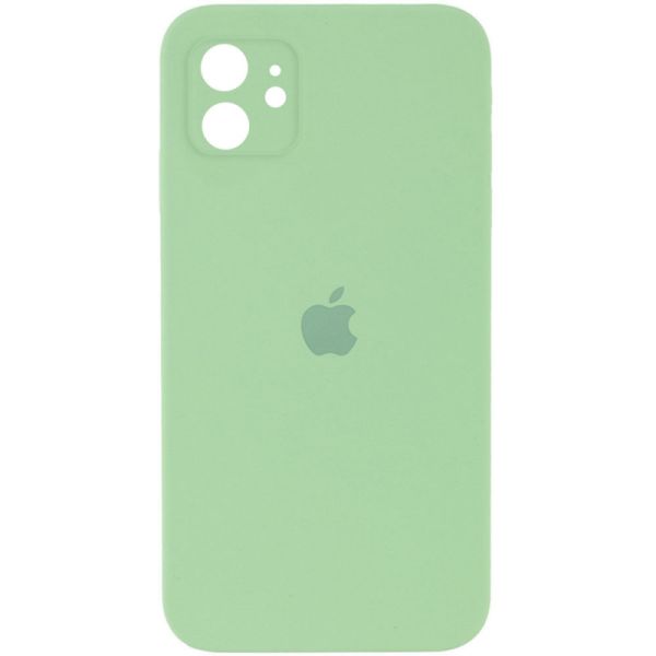 Чехол Silicone Case Square Full Camera Protective (AA) для Apple iPhone 11 (6.1")