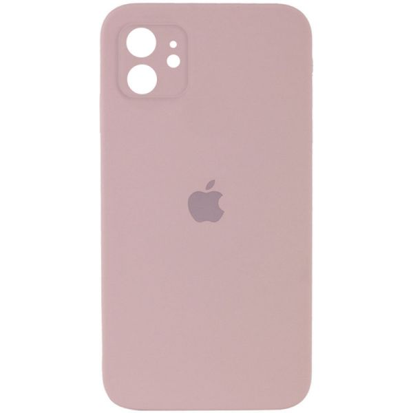 Чехол Silicone Case Square Full Camera Protective (AA) для Apple iPhone 11 (6.1")