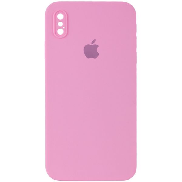 Чехол Silicone Case Square Full Camera Protective (AA) для Apple iPhone XS Max (6.5")