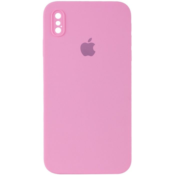 Чехол Silicone Case Square Full Camera Protective (AA) для Apple iPhone XS Max (6.5")