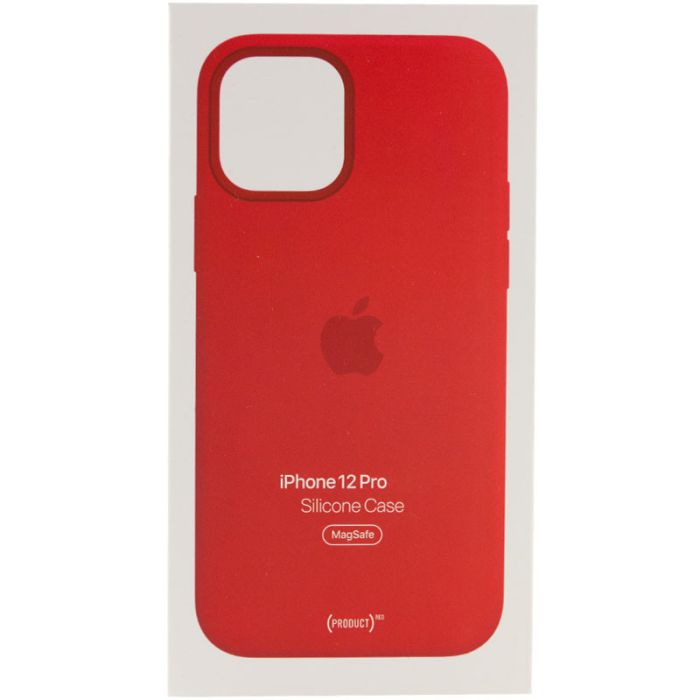 Чехол Silicone case (AAA) full with Magsafe and Animation для Apple iPhone 12 Pro / 12 (6.1")