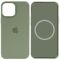 Чохол Silicone case (AAA) full with Magsafe and Animation для Apple iPhone 15 (6.1")